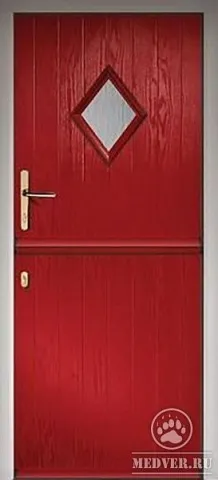 Металлическая дверь из массива сосны-152