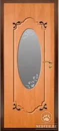 Стальная дверь с зеркалом-111